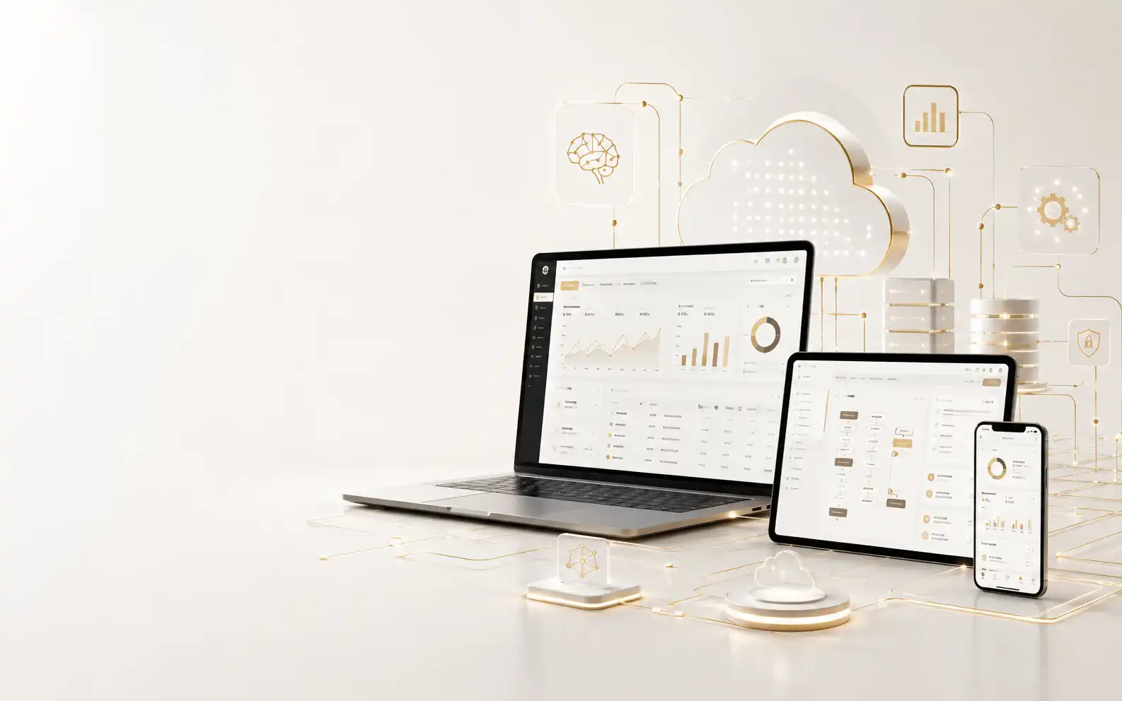 Enterprise software, AI, cloud, and data technology ecosystem