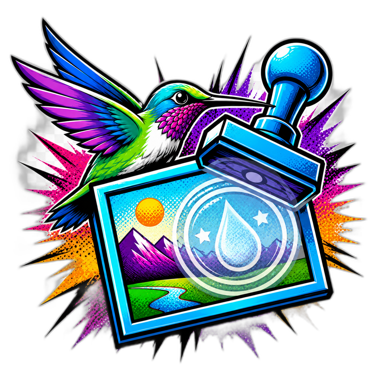 Add Watermark icon